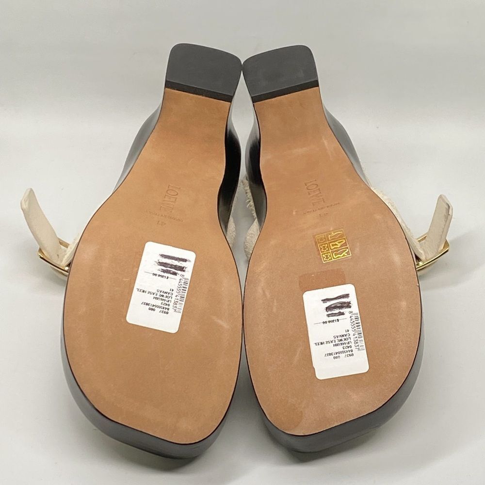 Loewe Ease heel suede sandal size 41 - Picture 14 of 15